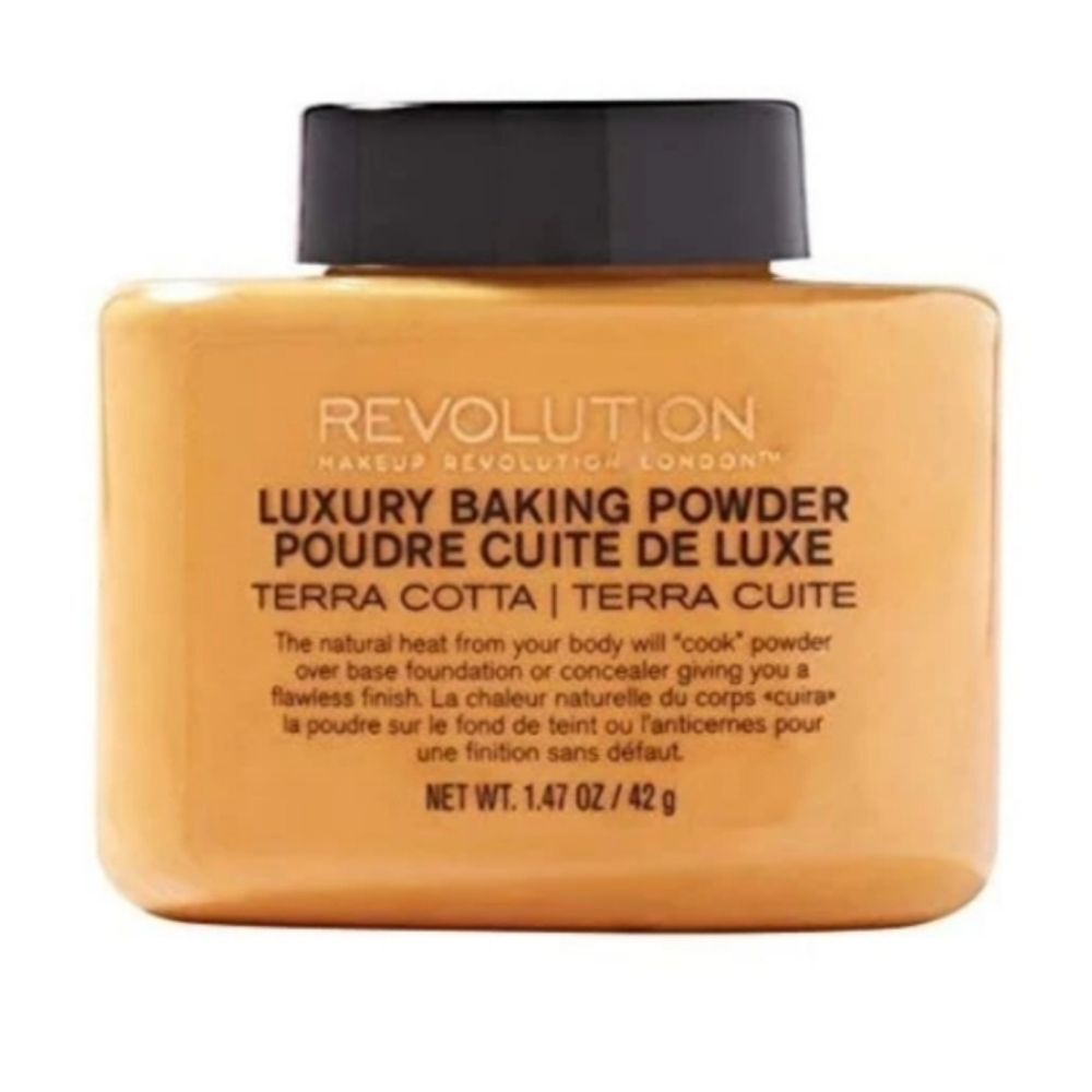 New Revolution Luxury Baking Powder Terra Cotta Setting Powder